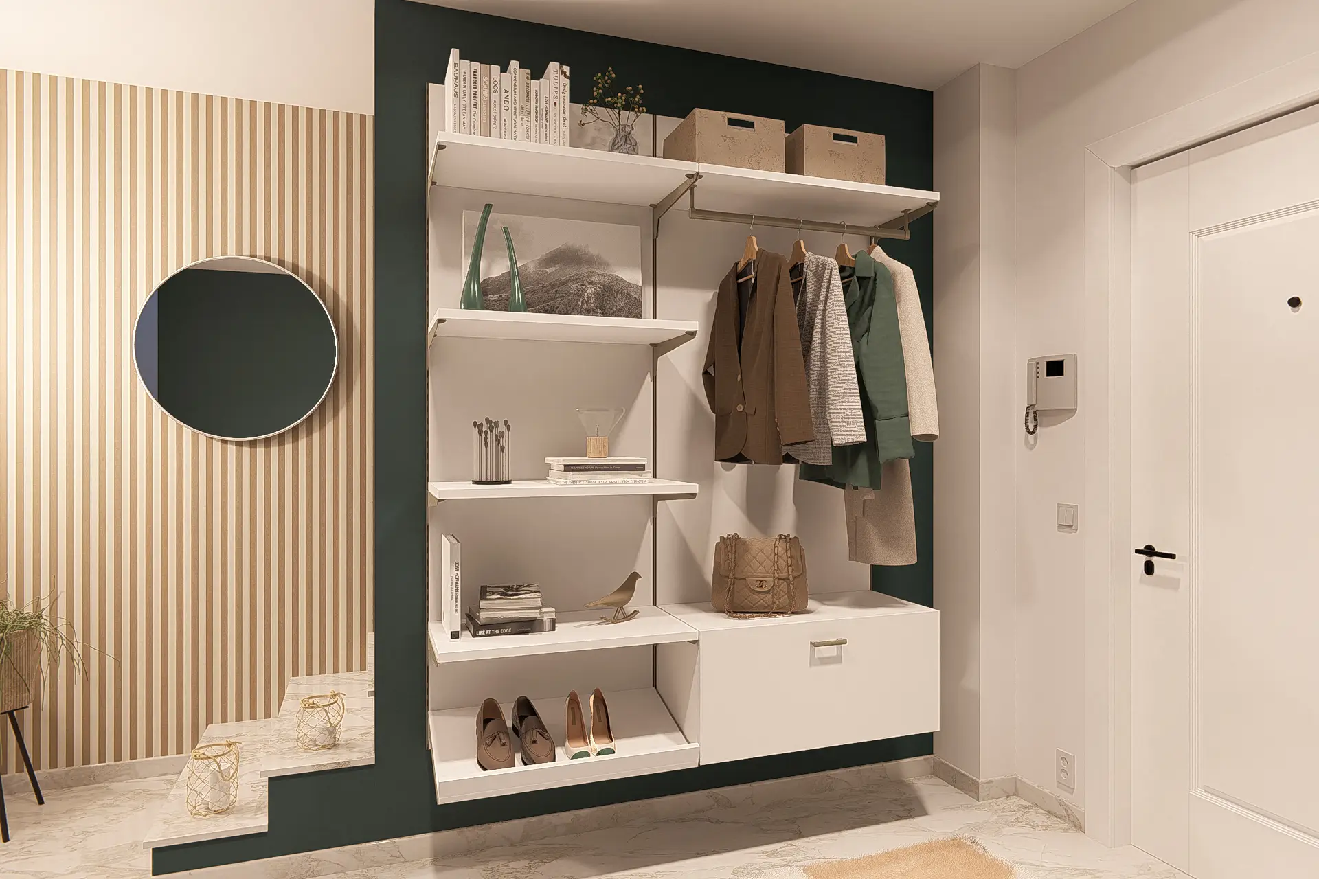 Porta scorrevole esterno vano