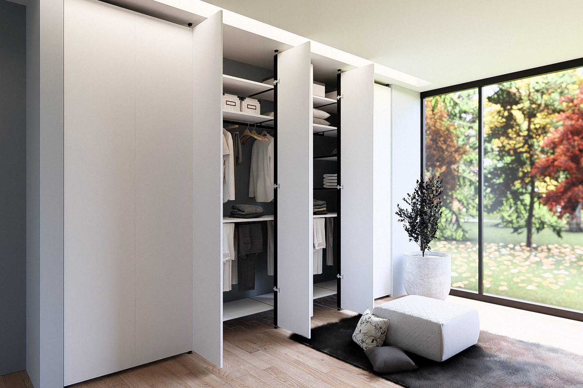 Cabina armadio componibile