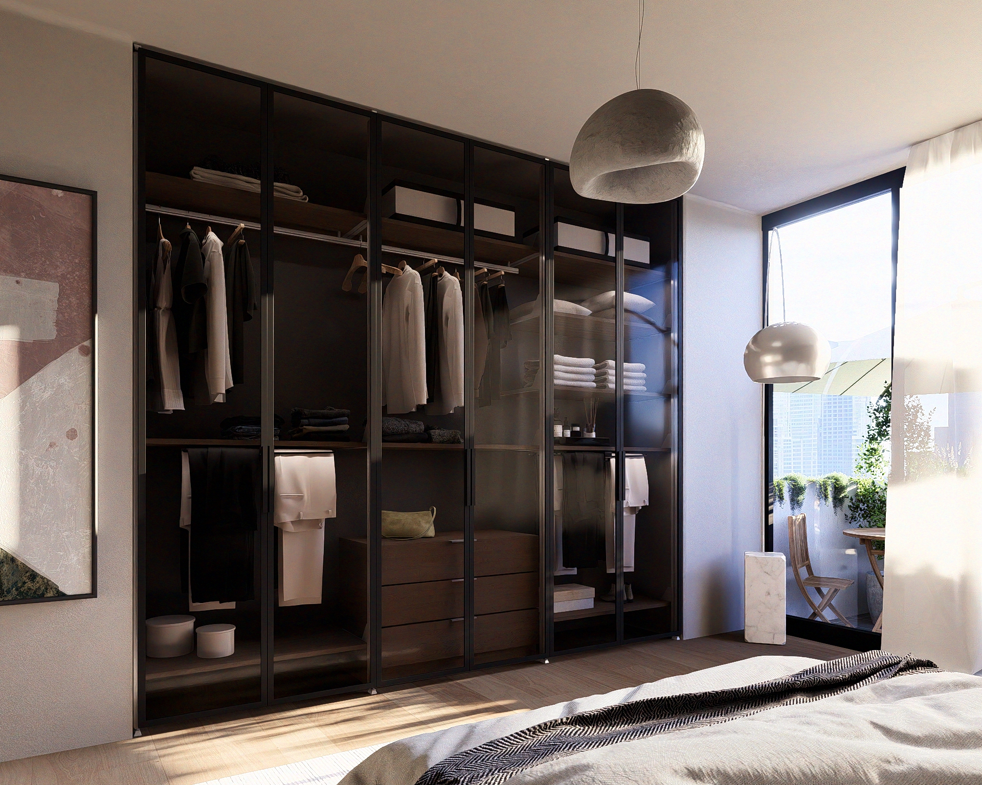 Cabina armadio componibile